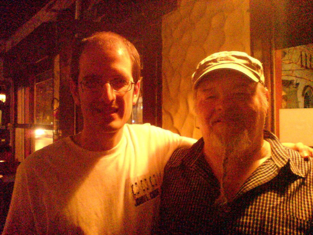 Con James Harman un grande de la armónica de blues!